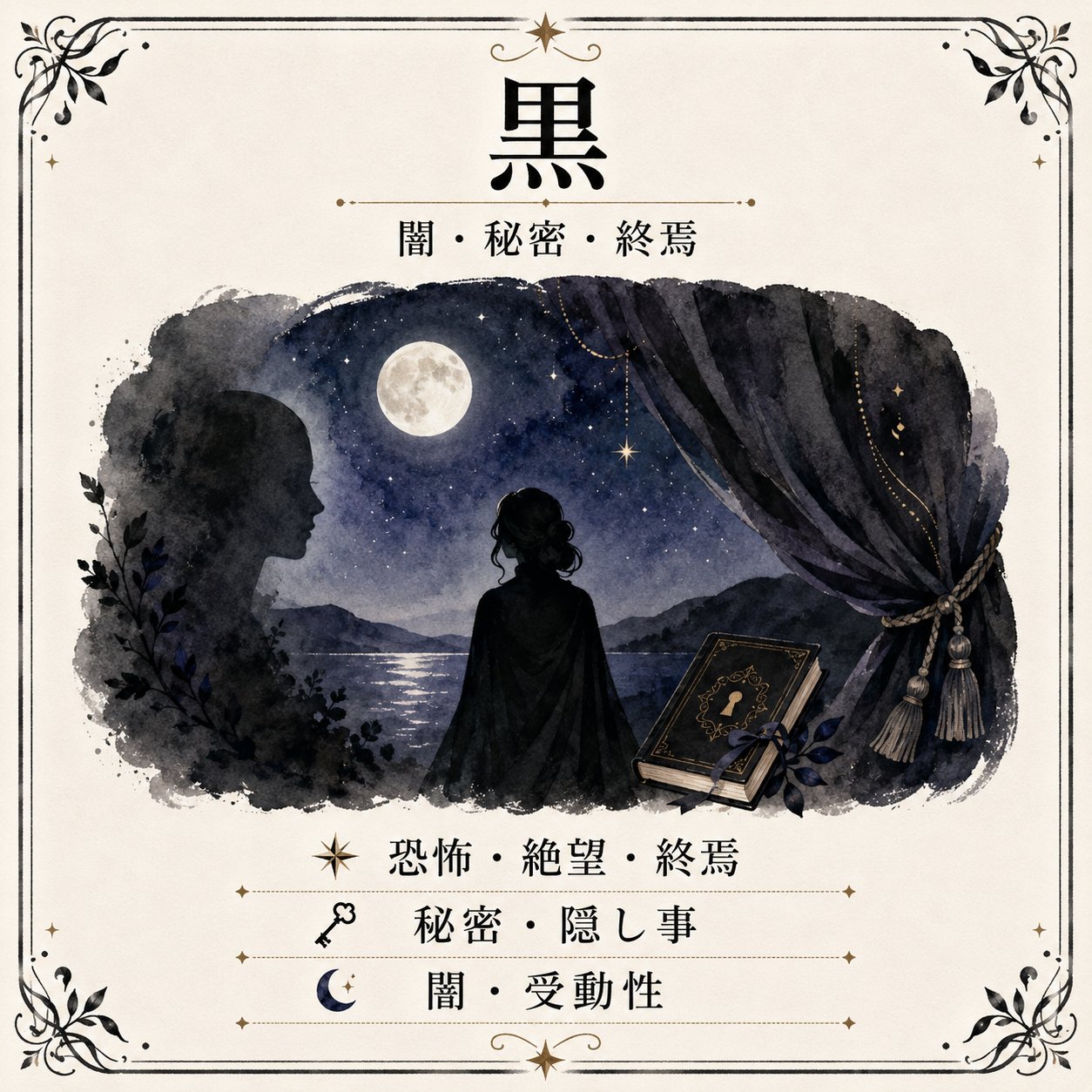 黒のイメージ