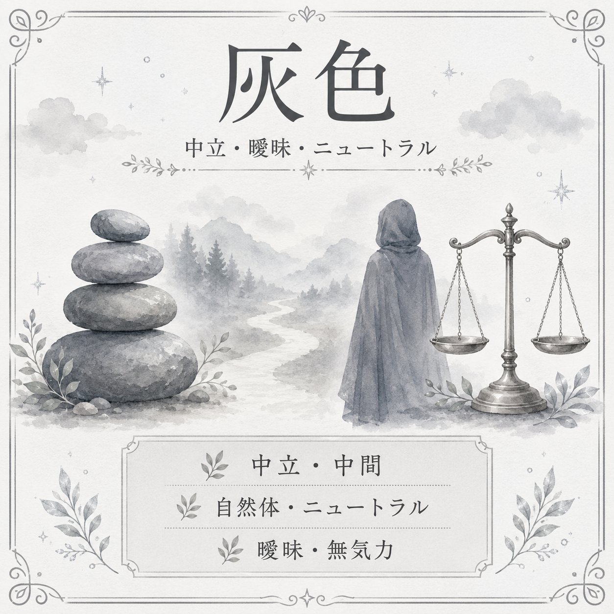灰色のイメージ